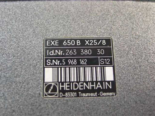 Heidenhain EXE 650B X25/8 with Pacific Precision Labs X-Y Axis Linear Slide