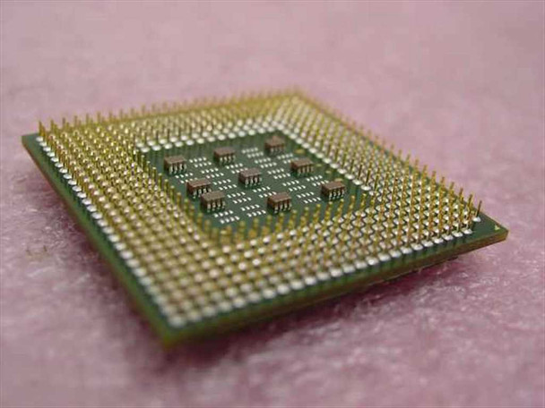 Intel Pentium 4 SL5N8 Socket 478 CPU — underside showing full 478-pin grid array contact pads