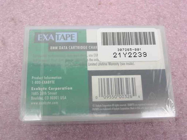 Exabyte 8MM Data Tape Cartridge - Lot of 5 New (160mXL)