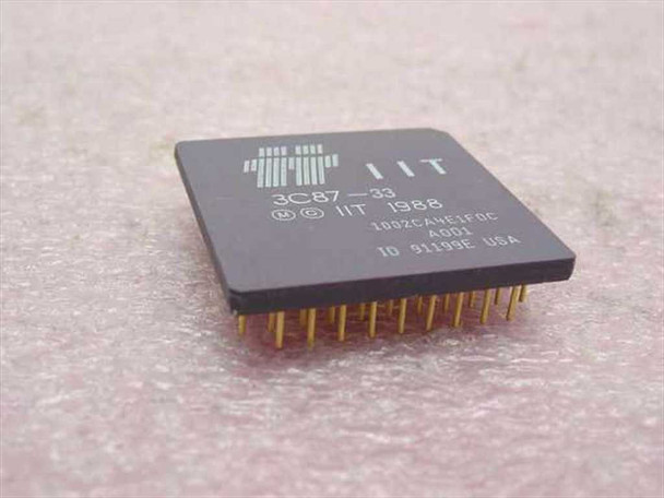 IIT 33 MHz 68-pin ceramic PGA (3C87-33)