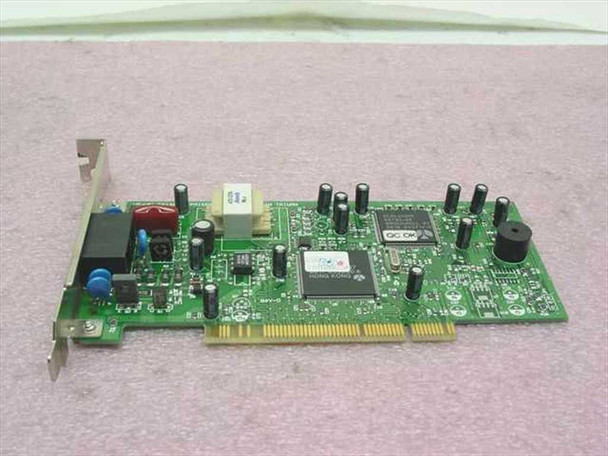 Compaq 337550-001 56K PCI modem card – opposite-angle view showing main modem controller chip and board components