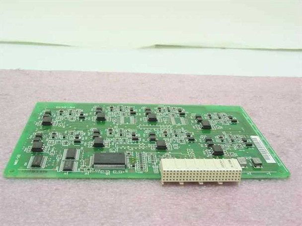NEC PN-DK00 External Relay Card – top component side view showing PCB layout and multi-pin connector