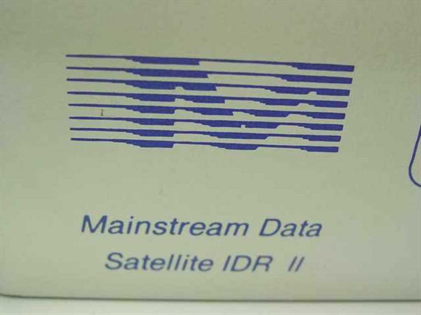 Mainstream Data Satellite IDR II branding label on top of unit showing model name