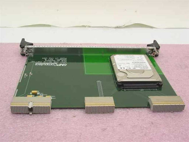 GNP Computers 1-502516 cPCI IDE Drive Carrier Board — rear/underside view showing cPCI edge connectors and CompactPCI connector array