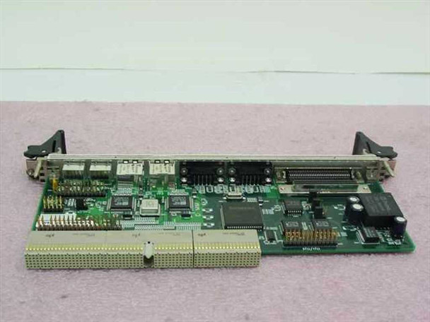 Sun 0-00396 I/O Partner Card PCB top view showing full board layout, edge connector, and integrated I/O circuitry
