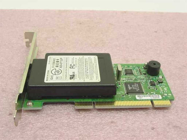 Sony 176143011 PCI modem card rear/board view showing PCI edge connector, green PCB, and modem chipset module