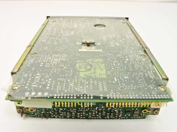 CDC 94208-51 hard drive – bottom view showing underside of PCB with gold IDE connector pins and SMD components