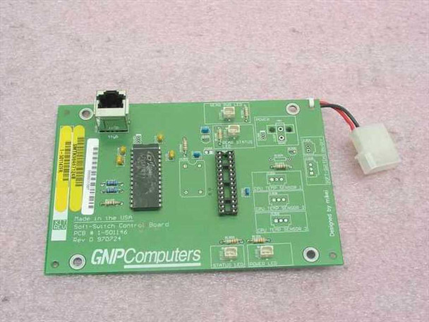 GNP Computers PDSi Soft-Switch Control Board 1-501146 SMTK98467124B