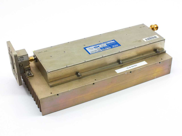 MSE CPA 6010EF SS Power Amplifier – right rear three-quarter view showing waveguide flange output and heatsink base