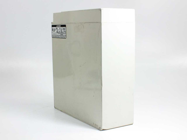 Douglas DGS12-50F Guardian SafeGuard Rackline battery — left side view showing white ABS case and Douglas label on top edge