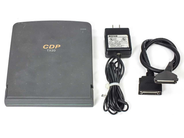 I-O Data Device CDP-TX20 External CD-ROM Drive with 18" Cable & Power Supply