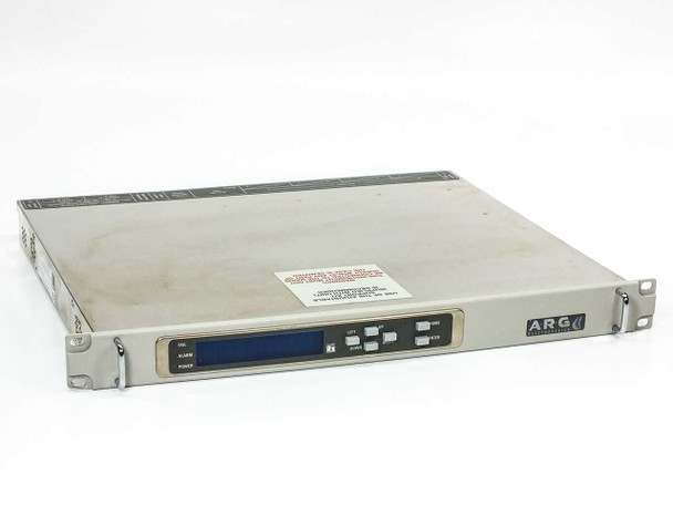 ARG 1900 Receiver 1945-EQRX3-BOM – front panel angled view showing ARG logo, LCD display, and rack ears