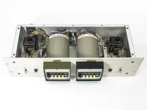 Perkin-Elmer 221-473-200 rear panel showing three circular multi-pin connectors labeled J1, J2, and J3