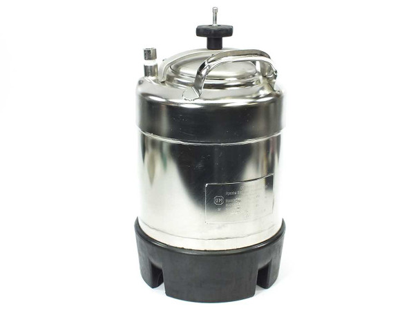 Apache Stainless Portable Pressure Vessel Large Mouth 1/4" FNPT 4 Gal (90-4)