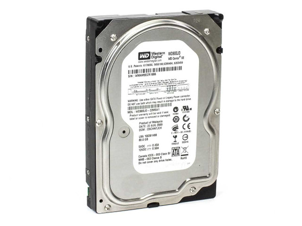 Western Digital WD800J-22MSA1 80GB 3.5" SATA Caviar SE Internal Hard Drive