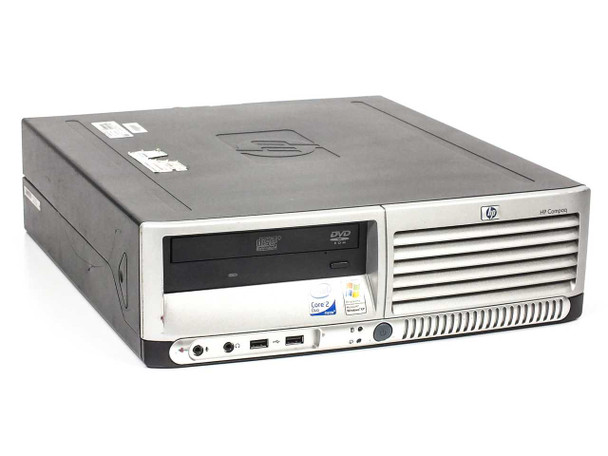 HP dc7700 Desktop PC Intel Core2 Duo 2.13GHz CPU 160GB HDD 2GB RAM SFF RG581AW