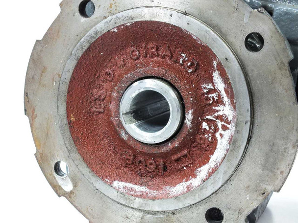 Girard Transmissions 45USX2/30 GTSA gearbox – close-up of flanged input face showing center bore and casting markings