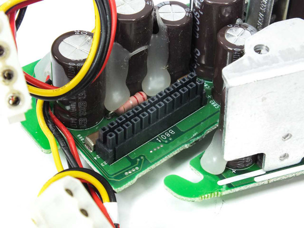 Apple 820-1486-A Power Board close-up of internal B601 daughter board showing multi-pin header connector