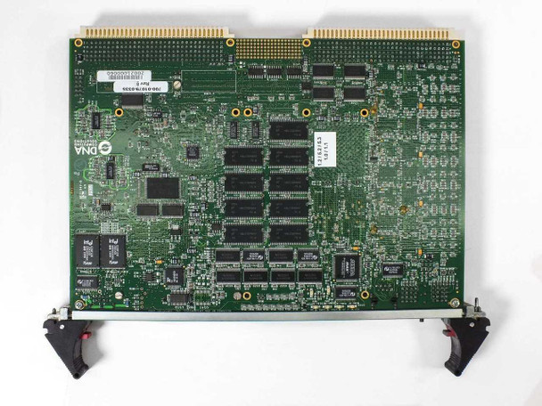DNA Computing Solutions 700-01079-0335 PCM Board REV 8 — rear/solder side view showing DNA Computing logo label and part number label