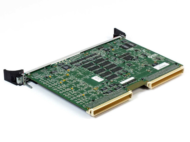 DNA Computing Solutions VQG4 VME64 single-board computer top-side PCB view showing memory ICs and P2 connector