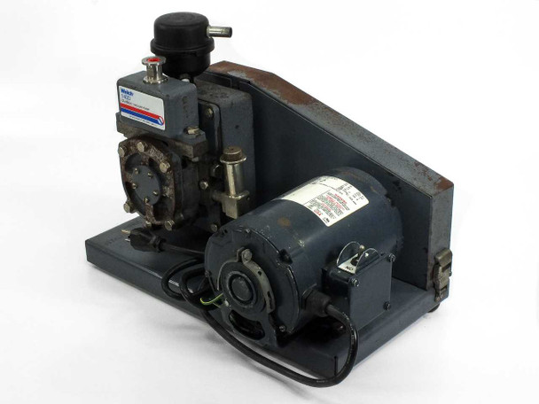 Welch 1400 DuoSeal Vacuum Pump Dual Stage Belt-Drive 115 Volt-AC - USED