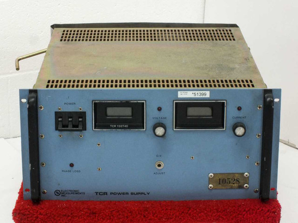 Electronic Measurements 10S240-2-D-0V TCR 4800W DC Power Supply 0~120VDC 0~40A