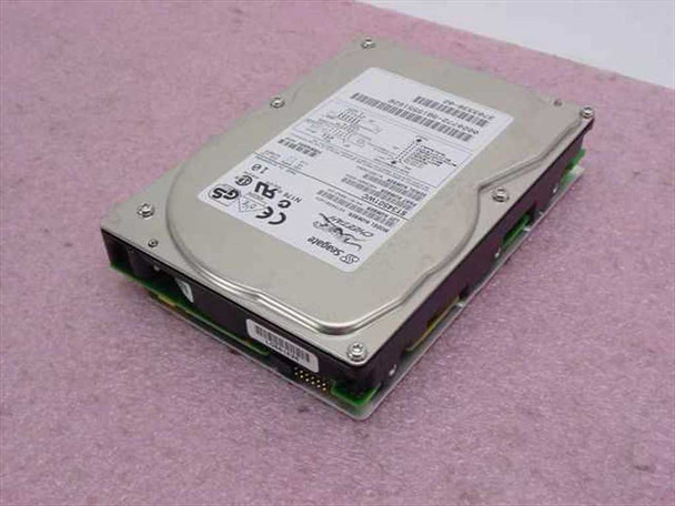 Seagate ST34501WC Cheetah 4.5GB SCSI hard drive — rear and side angle showing SCA 80-pin connector