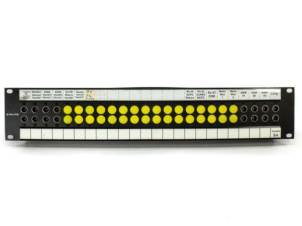 Canare DVJ-W 24 24-Port 75ohm Dual Video Patchbay 19" Rack Mount - 24 Units