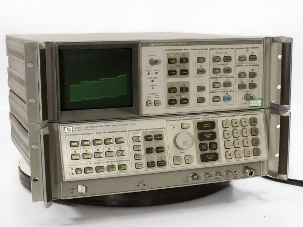 HP 8566B Spectrum Analyzer 100 Hz to 22 GHz with Display - No Rack Ear / Handles