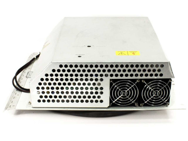 Varian 01016541-02/G Regulator Panel Assembly side view showing dual fans, perforated housing, and wiring harness