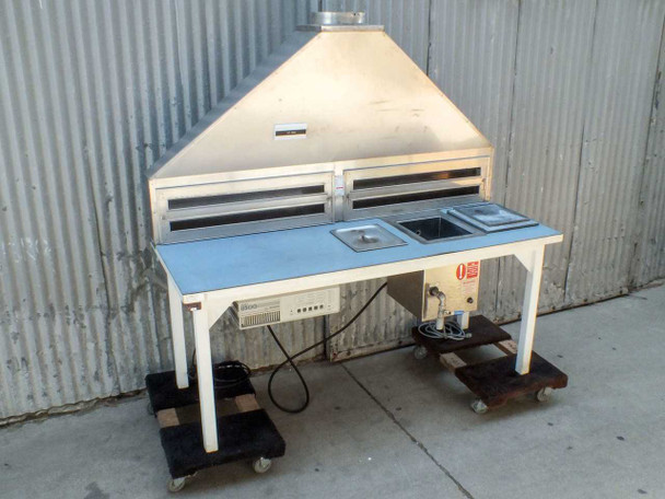 Branson 8500 Ultrasonic Bench LH Generator and Heated Tank 40 KHz 120V - Left Side