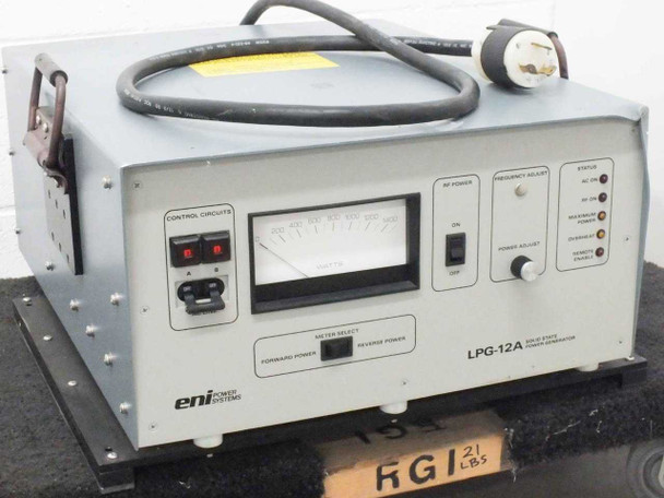 ENI Power Systems LPG-12AL Solid State Low Frequency RF Power Generator