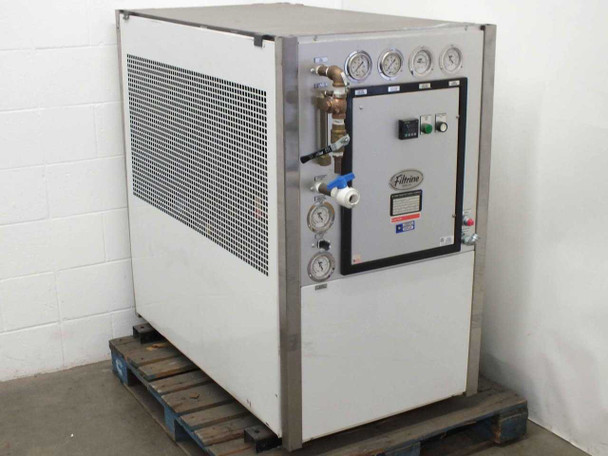 Filtrine PCP-200-33A-CTC Air Cooled 34,000 BTU Recirculating Chiller 5-32 Deg C