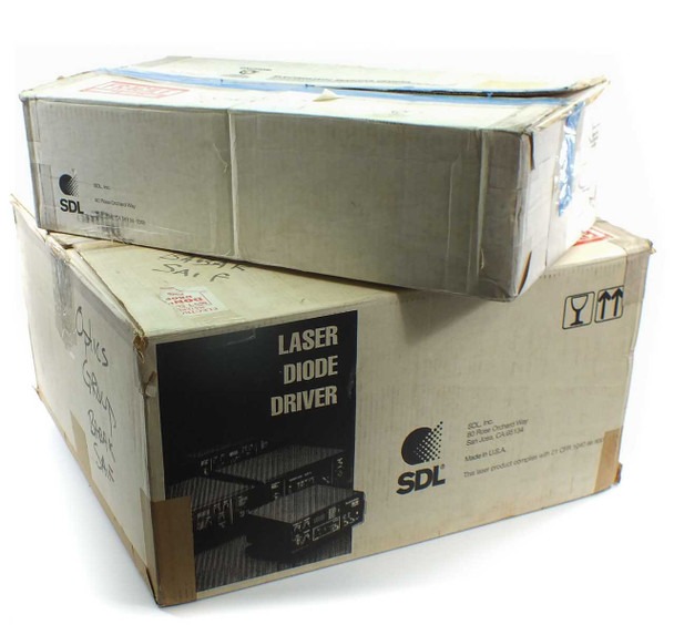 Spectra Diode Labs SDL-8630 Tunable CW Laser Diode w/ SDL-824 Laser Driver As Is