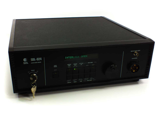 Spectra Diode Labs SDL-8630 Tunable CW Laser Diode w/ SDL-824 Laser Driver As Is