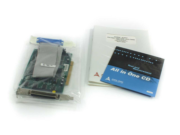 ADLINK PCI DAQ card with ribbon cable and ADLINK User's Guide manual and All-in-One CD included with the Mirao 52-d kit