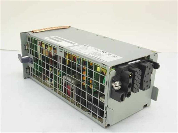 Sun 300-1260-03 FDK PEX690-31 300W power supply – rear and right side view showing output connector block and internal PCB through ventilation grid