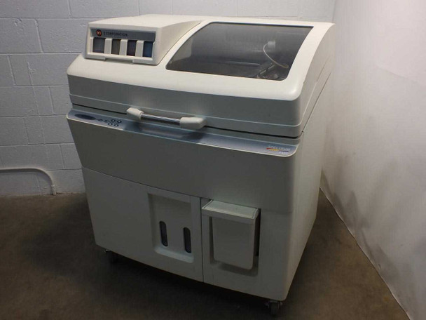 Z Corporation Spectrum Z510 full color 3D printer front three-quarter view showing closed top lid and front panel display