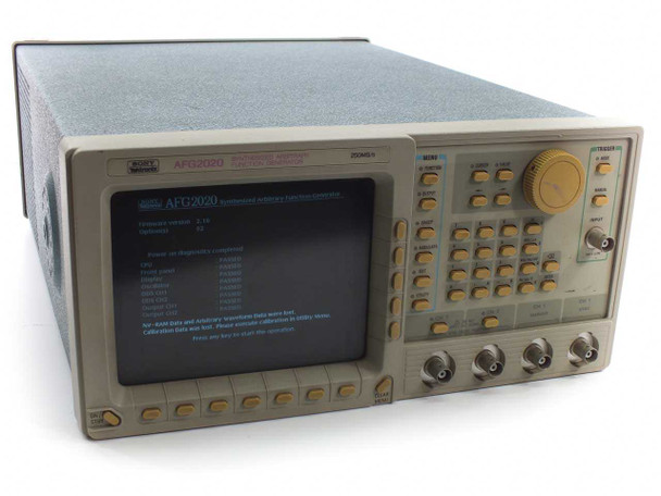 Sony Tektronix AFG2020 Synthesized Arbitrary Function Operator 250MS/s