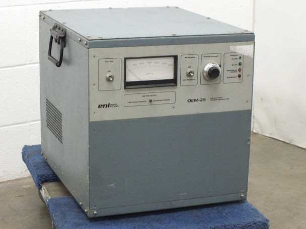 ENI Power Systems OEM-25 Solid State RF Plasma Power Generator 208 VAC 3-Phase