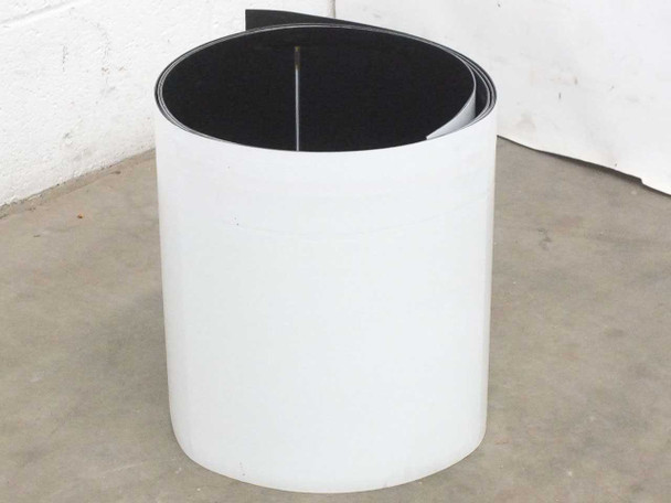 Xunlight XNS10-55 flexible solar panel rolled up showing white protective backing exterior