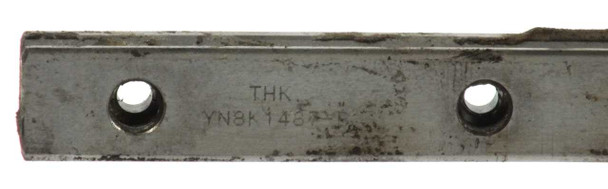 THK 52cm Long Linear Slide Bearing Guide w/ Two 80mm Tables 52x40mm Holes - USED