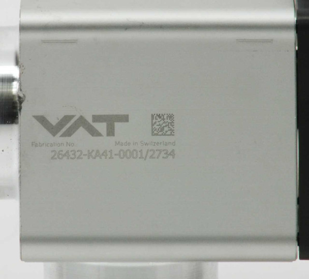 VAT 26432-KA41-0001 Angle Valve ISO-KF40 Flanges 1x10-8 mbar to 5 bar Absolute