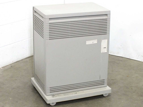 DEC Digital B400X VAX Expander rear-left side view showing louvered ventilation panels and internal label