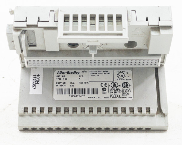 Allen - Bradley 1794-AENT EtherNet/IP 10/100 Mbs FLEX I/O Adapter Module 10BaseT