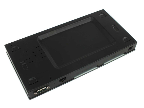 HP ProCurve 520wl J8133A access point bottom view showing DB9 serial port and mini-USB port