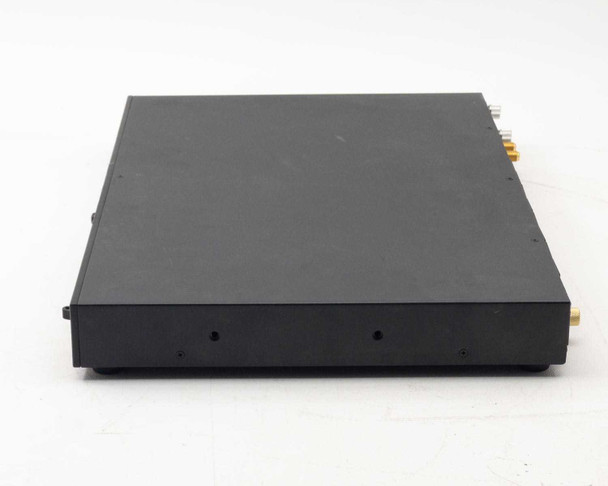 Panamax M4315-PRO left side profile view showing 1U rackmount chassis depth