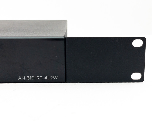 Araknis AN-310-RT-4L2W model number AN-310-RT-4L2W printed on front panel bottom left