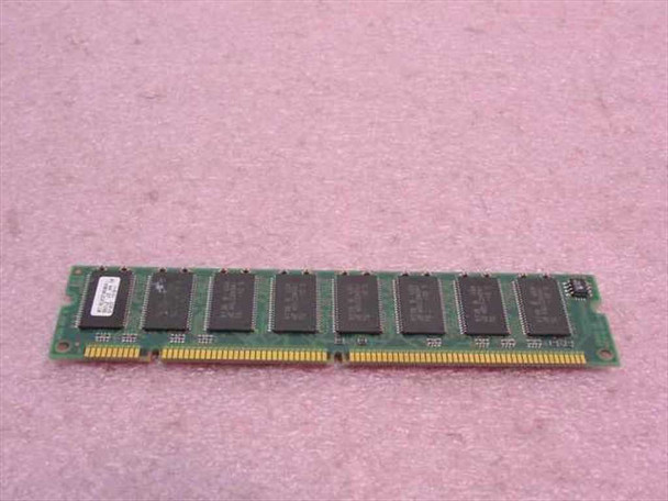 Micron MT16LSDT464AG 32MB SDRAM DIMM – rear view showing back side of PCB with memory chips