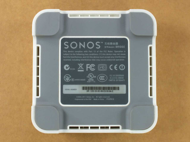 Sonos BRIDGE 2-Port Ethernet ZoneBridge for Wireless Network WITH Power Cord
